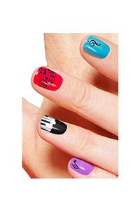 BRCTOPTAN Nota Tırnak Dövmesi Tırnak Tattoo Nail Art Tırnak Sticker