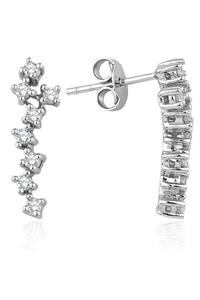 Sembol Gold 0.30 ct Pırlanta Küpe