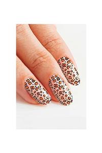 BRCTOPTAN Leopar Tırnak Dövmesi Tırnak Tattoo Nail Art Tırnak Sticke