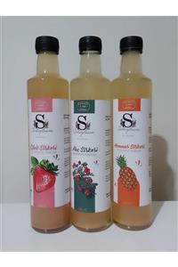 Süheylaana Doğal Çilek Alıç ve Ananas Sirkesi 500 ml