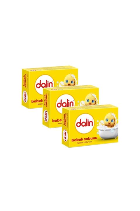 Dalin Bebek Sabunu Hassas Ciltler Için 3'lü Özel Set