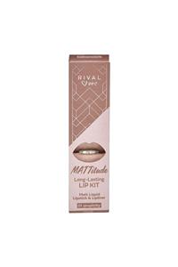 Rival Loves Me Likit Mat Kit No:01 Mattitude Simplicity 2'li Ruj