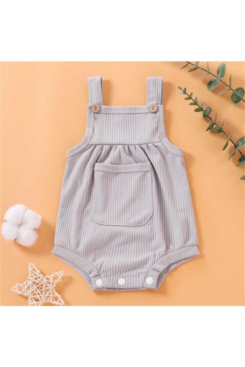Little Honey Bunnies Gri Romper