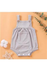 Little Honey Bunnies Gri Romper