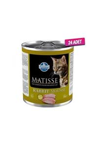 Matisse 24 Adet - Tavşanlı Kıyılmış Kedi Konservesi 300 gr