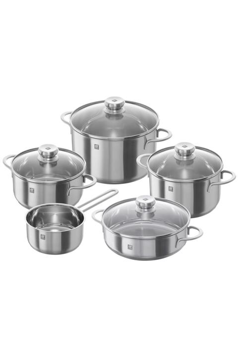 ZWILLING Gri 5 Parça Tencere Seti