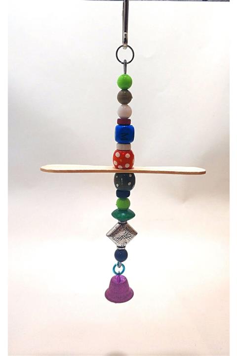 UniqBirdToys Zilli Kuş Oyuncağı