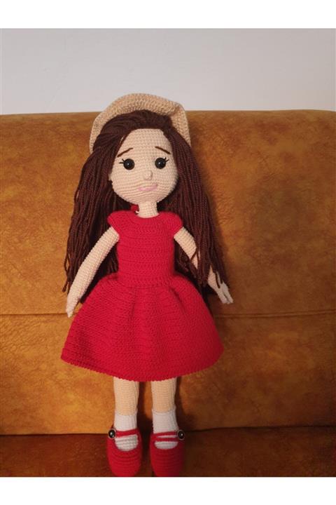 Sarrafoglu Kozmetik Asya Bebek Organik Oyuncak Amigurumi