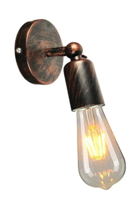 MYLİGHT S Retro Mafsalı Bakır Aplik Hareketli Duvar Aplik