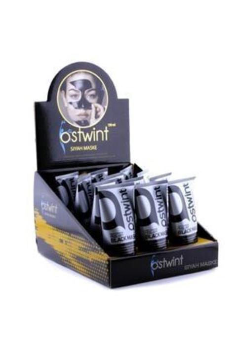 artskin Ostiwint Soyulabilir Siyah Maske 12 Adet