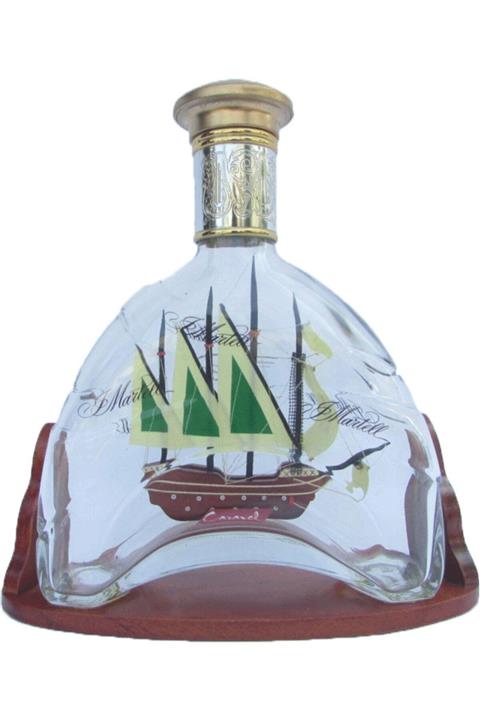 Misiny -ahşap Altlık Cam Şişe Içerisinde - 23 Cm Gemi Maketi