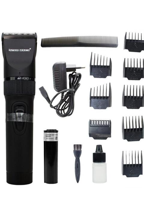EvimShopping Inter Mac3 Tc-4800 Yedek Bataryalı Profesyonel Saç Sakal Tıraş Makinesi