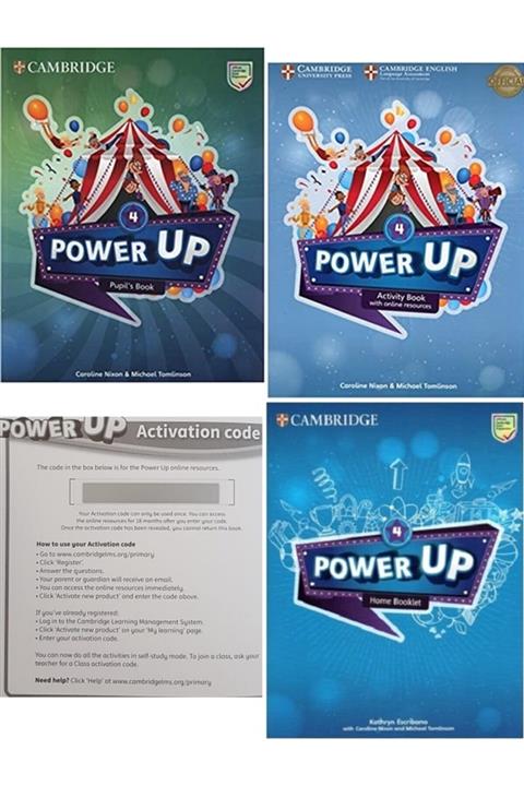 Cambridge University Press Power Up 4 - Pupil's Book + Activity Book With Online Resources And Home Booklet
