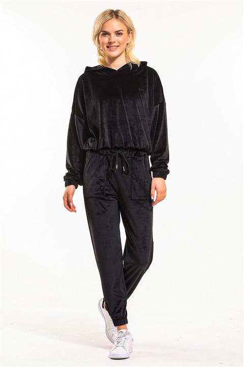 Slazenger PALM Kadın Eşofman Takım Siyah