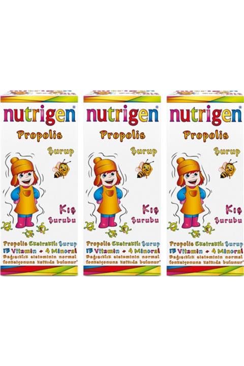 Nutrigen Propolis Şurup 200 ml X 3 Adet