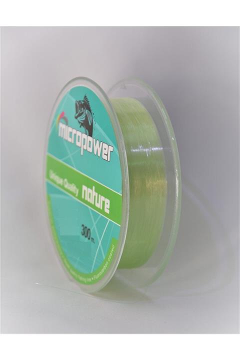 micropower M.power Nature Yeşil 300mt Misina 0,20/0,22/0,26/0,28/0,30/0,35/0,40/0,45mm
