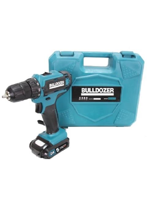 Bulldozer Rs 24 V 5 Ah Li-on Darbesiz Çift Akülü Şarjlı Vidalama Matkap