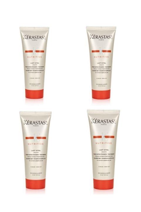 Kerastase Nutritive Irisome Lait Vital 75ml Hafif Saç Kremi * 4 Adet