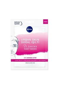 Nivea Urban Skin Doğal Işıltılı 10 Dakika Kağıt Maske 28 gr