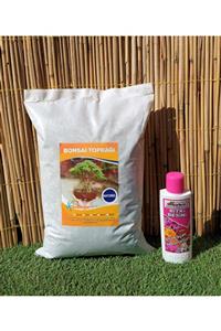 Ekodoğa 2 Li Set 3 lt Bonsai Toprağı + Bitki Besini 225 ml Çiçekli Bitkilere Özel Çiçek Açtıran Sıvı Gübre