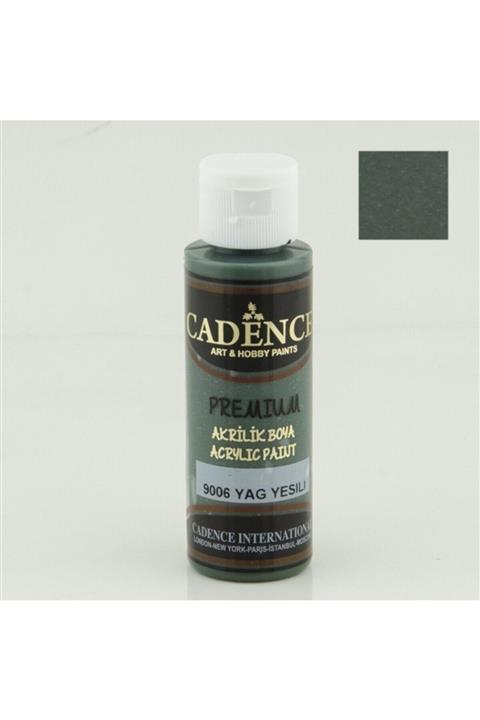 Cadence Boya 9006 Yağ Yeşili - Premium Akrilik 70ml