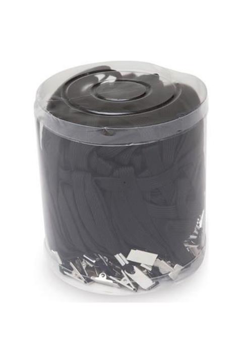 Persona 504 Kart Ipi Yassı Örgü Siyah 50 Li (1 Paket 50 Adet)