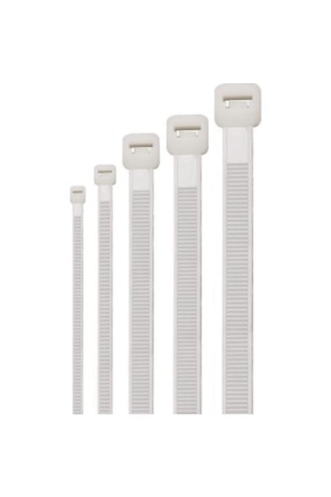 Ebax Plastik Cırt Kelepçe 3*6x150 mm 100 Adet Beyaz