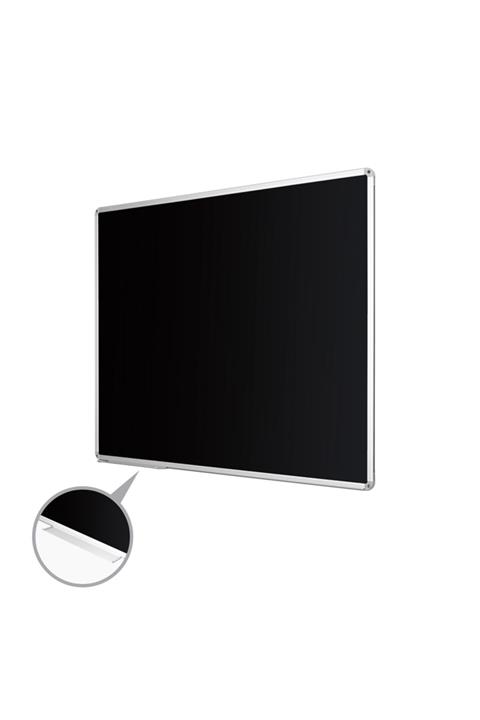 Penguen 120x140 Alüminyum Çerçeve Duvara Monte Kara Tahta