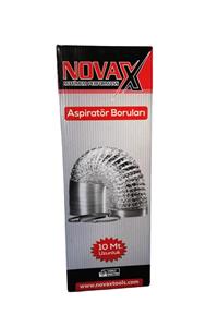 Novax 10 Metre Aspiratör Borusu / Alüminyum Telli