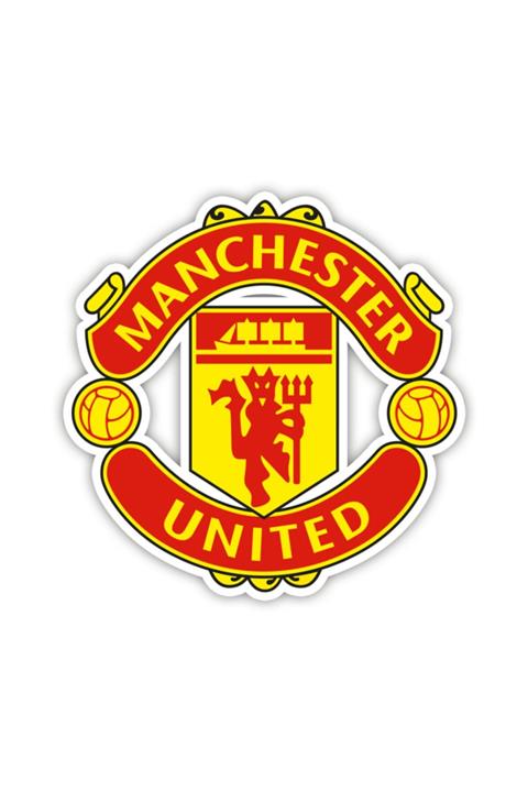 Stickker Manchester United Sticker Etiket (1 Adet, A4 Boyutunda)