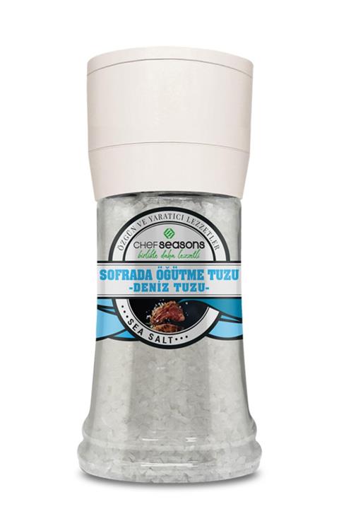 Chef Seasons Sofrada Öğütme Deniz Tuzu 200 G Değirmen