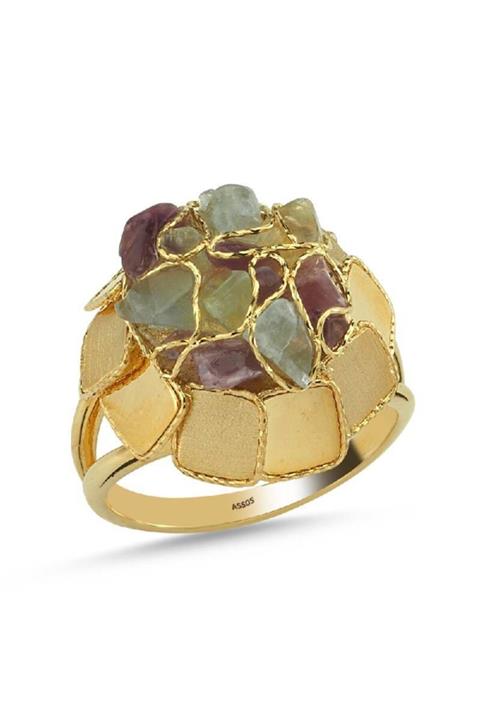 Assos Pırlanta Italyan Tasarım Altın Yüzük