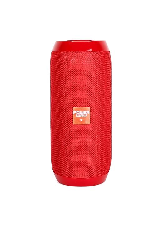 POWERWAY Taşınılabilir Ses Bombası Ses Topu Bluetooth Hoparlör Speaker Siyah