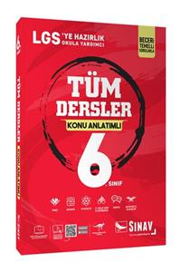 Sınav Yayınları 6. Sınıf Tüm Dersler Konu Anlatımlı