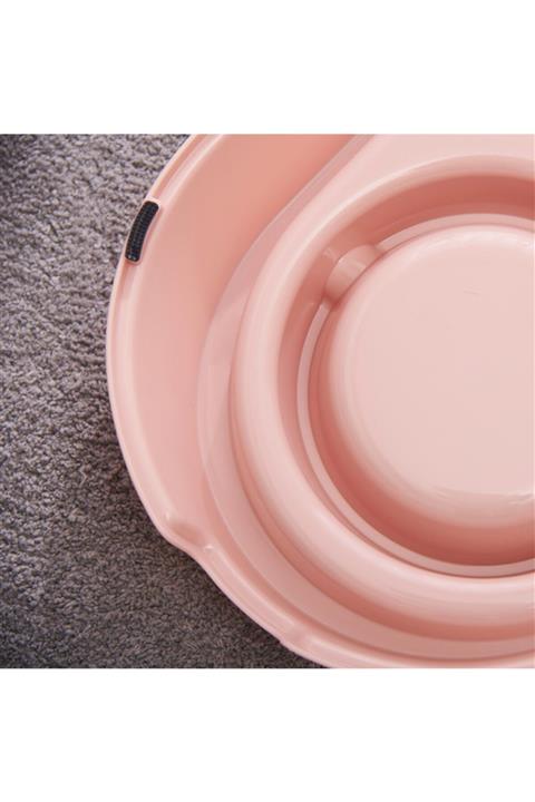 YAPRAKOUTLET Mikopet Plate Mama Su Kabı-mavi-