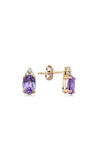 Yetkin Diamond 2.10 Karat Pırlanta Alexandrite Küpe