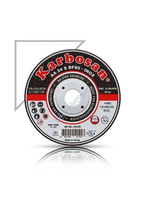 KARBOSAN Inox Düz Thınlıne Kesici 180
