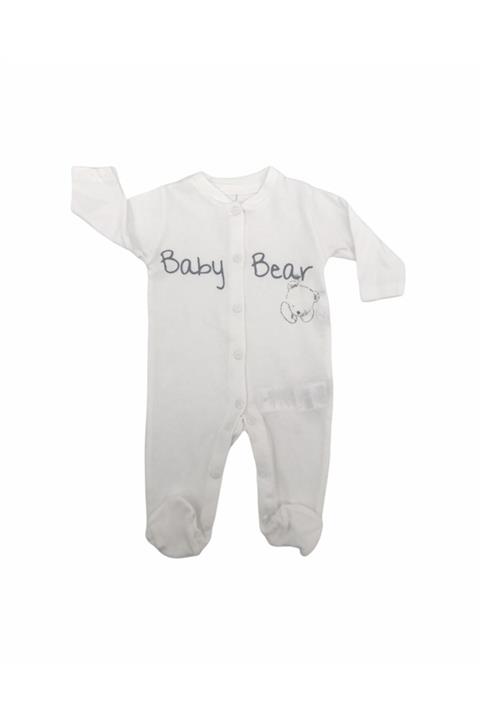 FABU Bebe Tulum Patikli Ayılı Ekru