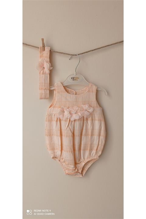 Babbyish Çiçek Güpürlü Tulum