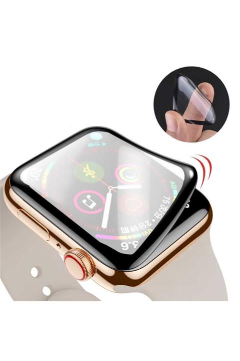 Apple Watch 40mm Mat Ppma Pet Saat Ekran Koruyucu + Popsocket