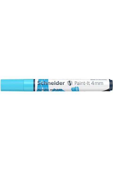 SCHNEIDER 320 Akr. Marker 4mm Pastel Mavi-120230