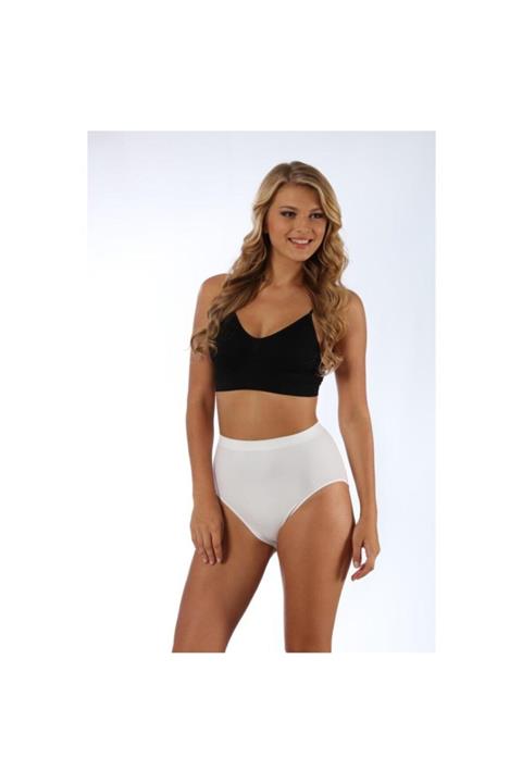 Ödül 1015 Büyük Beden Kadın Bato Slip Beyaz