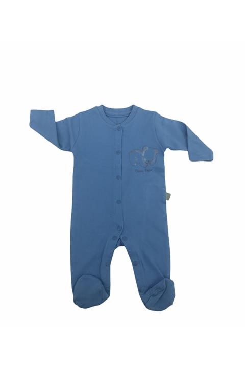 FABU Bebe Tulum Patikli Ayılı Mavi