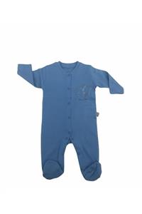 FABU Bebe Tulum Patikli Ayılı Mavi