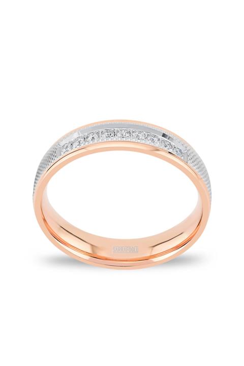 Sarrafoğlu Sarı 0.15 Karat Alyans Yüzük