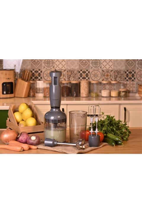 Bambum Monster - 900 Watt 3'lü Blender Seti Gri