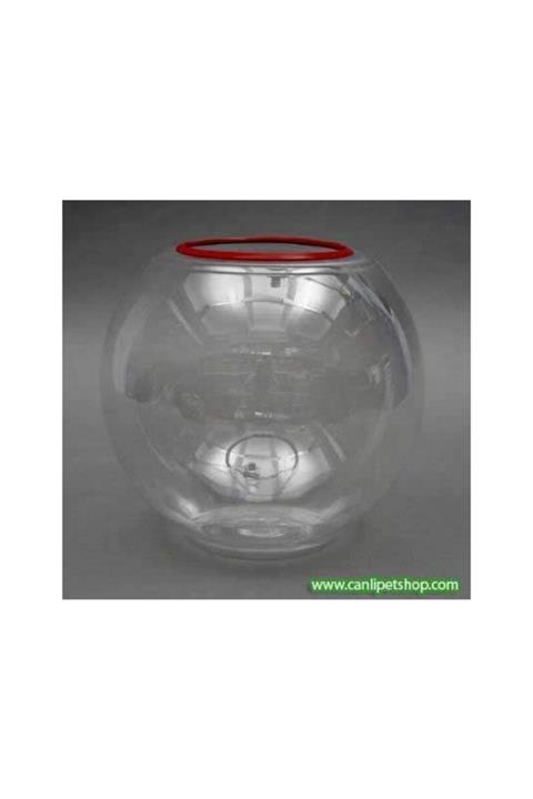 TROPİKAL Plastik Yuvarlak Fanus 1 Adet 15 Cm (k)