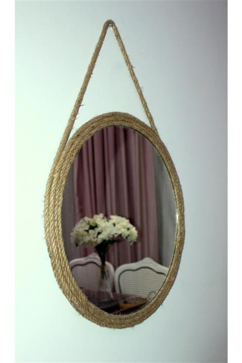 SRP Tasarım Halatlı Askılı Duvar Aynası