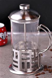 pazarakos Miraç Cam Metal Saplı French Press 600 ml