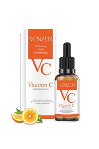 Venzen C Vitamini Serumu Hasarlı Ciltler Için Onarıcı Leke Giderici Özel Formül 30ml